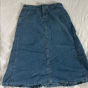 Denim Blue Women's Skirt